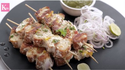 रेस्टौरंट जैसा सोया चाप टिक्का | Tandoori Malai Soya Chaap Masala | Chef Kunal Kapur Recipe